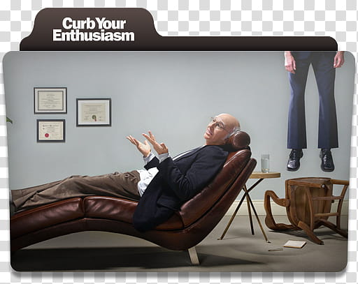 TV Series Folders Update , Curb Your Enthusiasm icon transparent background PNG clipart