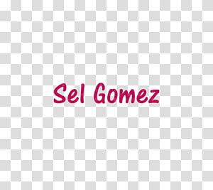 Texto de selena gomez transparent background PNG clipart thumbnail