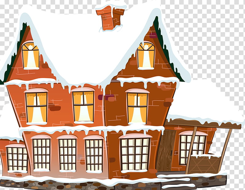 Chimney Christmas, House, Christmas Day, Cottage, Home, Building, Facade, Gingerbread House transparent background PNG clipart