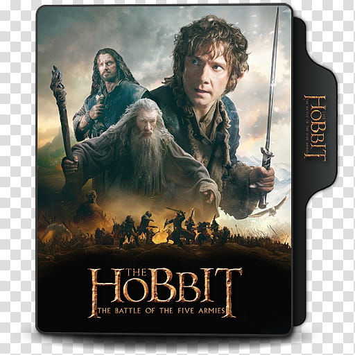 The Hobbit   Folder Icons, The Hobbit, The Battle of the Five Armies v transparent background PNG clipart