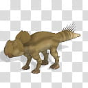 Spore creature Protoceratops female transparent background PNG clipart