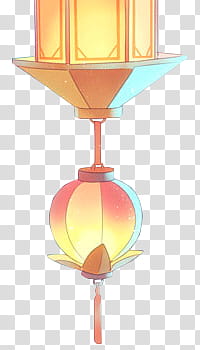 S, yellow candle lantern transparent background PNG clipart