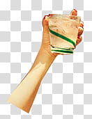 Hand, person holding rock glass illustration transparent background PNG clipart