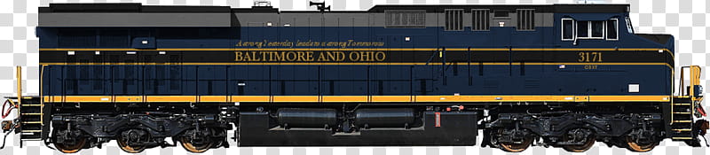 CSX  Baltimore And Ohio Heritage Unit transparent background PNG clipart