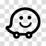 Minimal JellyLock, Waze logo transparent background PNG clipart
