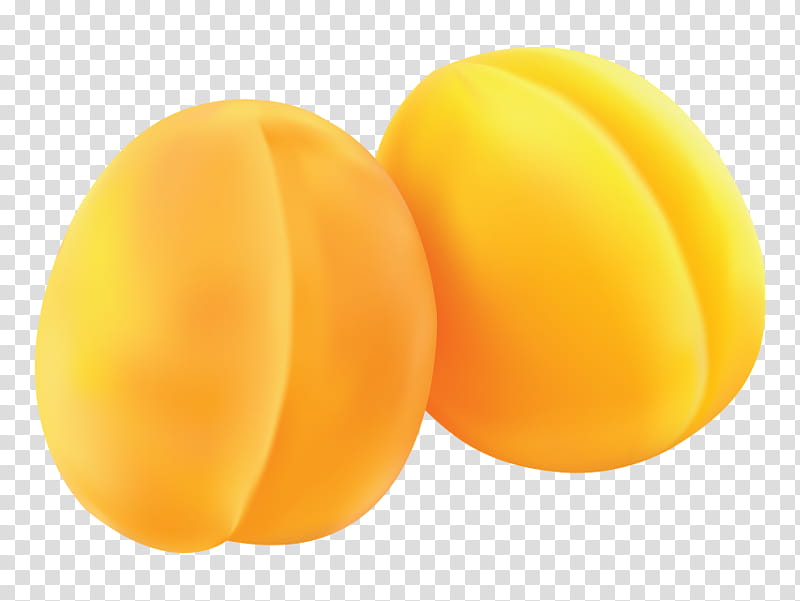 Egg, Fruit, Peach, Apricot, Yellow, Orange transparent background PNG clipart