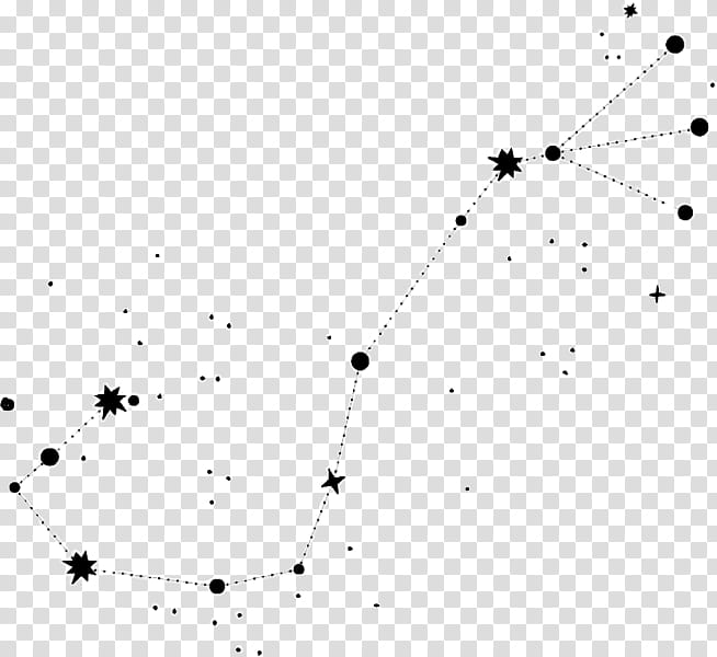 Moon Drawing, Constellation, Sky, Star, Night Sky, Doodle, Text, White transparent background PNG clipart