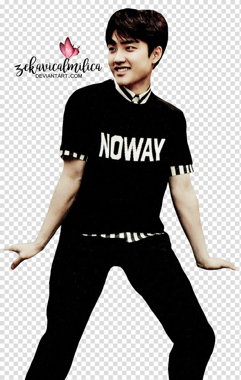 EXO D O Love Me Right, standing EXO band member transparent background PNG clipart