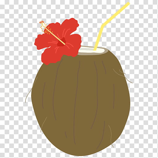 Coconut Leaf, Coconut Water, Fruit, Drink, Plants, Color, Category Of Being, Flower transparent background PNG clipart