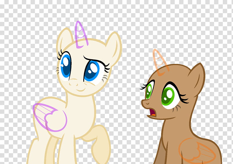 What did you say MLP base, two My Little Pony transparent background PNG clipart