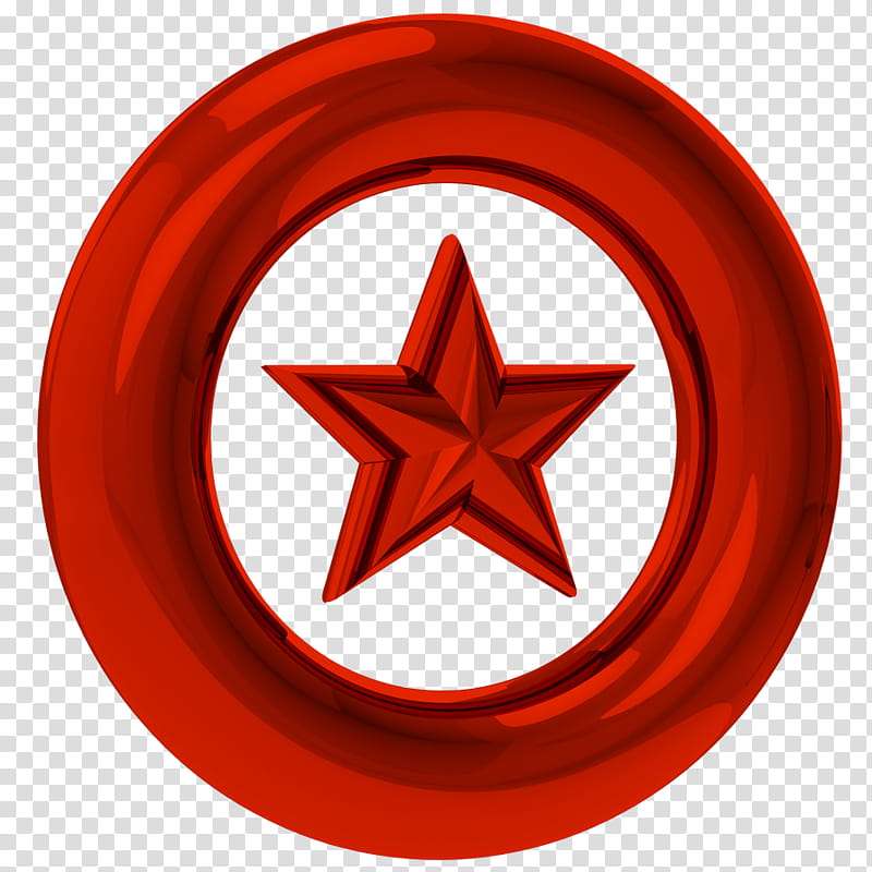 Red Star Ring Render transparent background PNG clipart