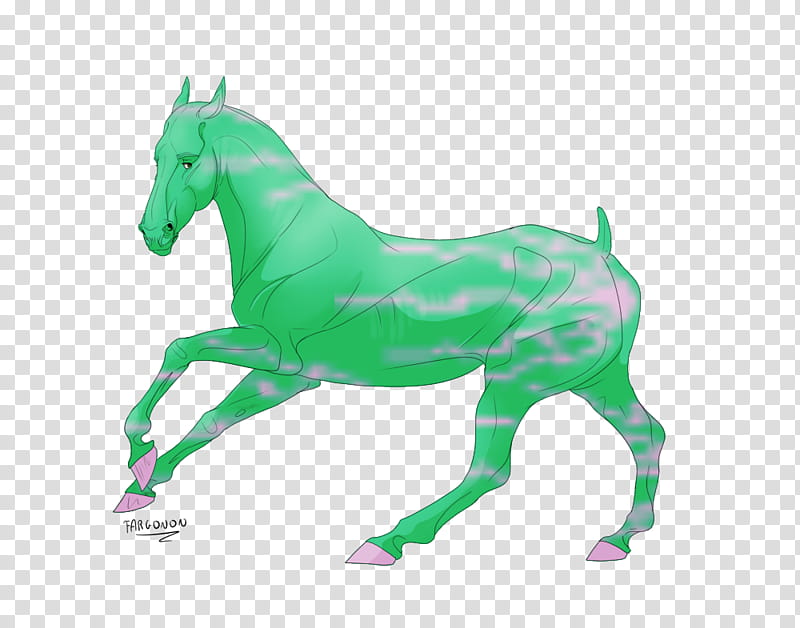 Green Grass, Stallion, Digital Art, Mustang, Pony, Painting, ArtRage, Drawing transparent background PNG clipart