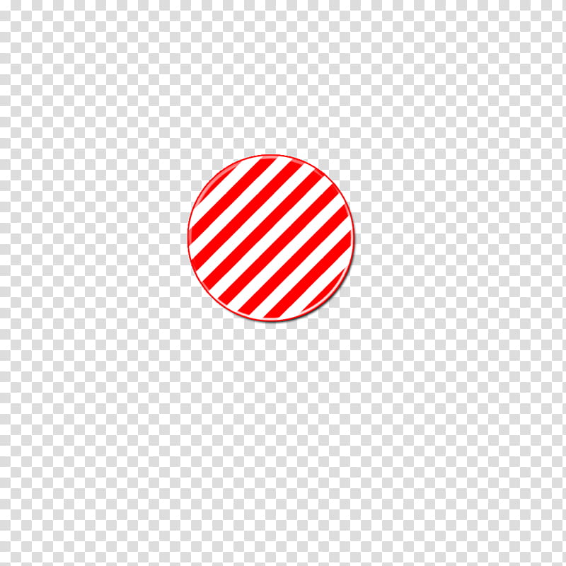 Circulos, round red and white striped art transparent background PNG clipart