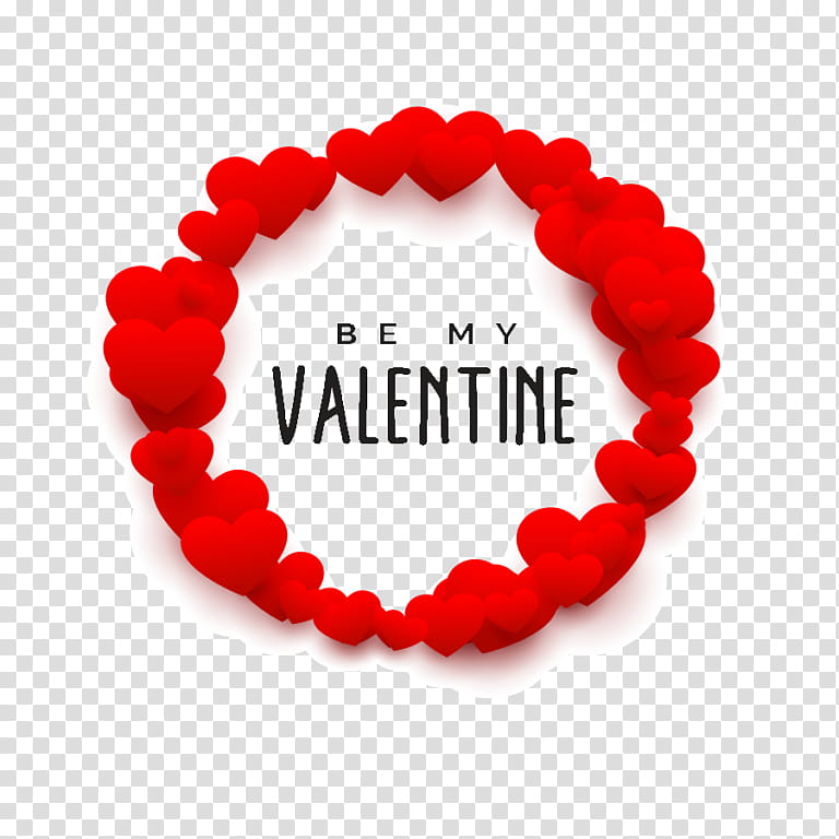 Happy Valentines Day, Heart, Holiday, Love, Happiness, Red, Bracelet, Logo transparent background PNG clipart