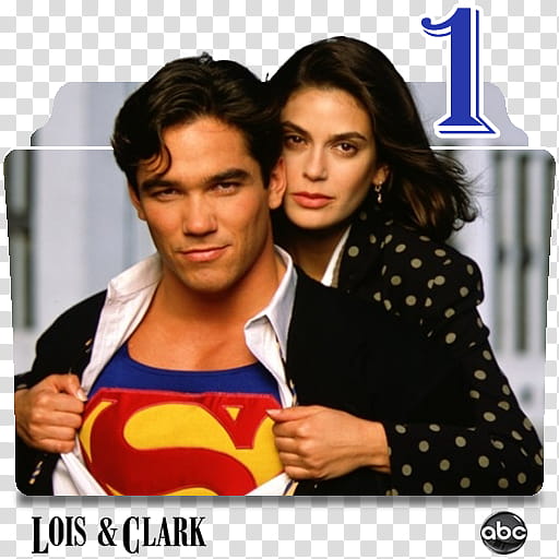 Lois and Clark series and season folder icons, Lois & Clark S ( transparent background PNG clipart