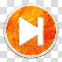Human O Grunge, media-skip-forward icon transparent background PNG clipart