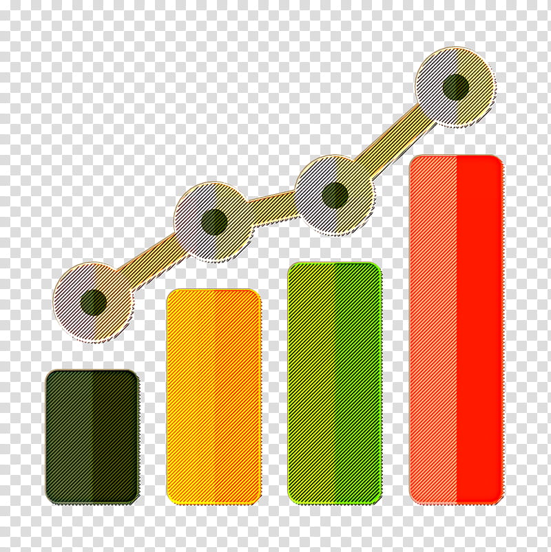 Report icon Bar chart icon Success icon, Green, Material Property, Circle, Cylinder transparent background PNG clipart