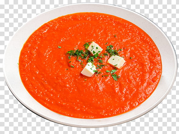 dish food gazpacho soup cuisine, Tomato Soup, Ingredient, Bisque, Potage transparent background PNG clipart