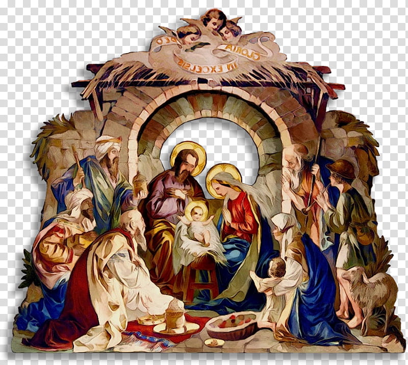 Christmas Manger, Watercolor, Paint, Wet Ink, Nativity Scene, Nativity Of Jesus, Christmas Day, Bethlehem transparent background PNG clipart