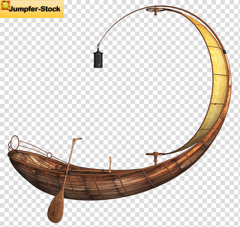 Fantasy Boats , brown canoe transparent background PNG clipart