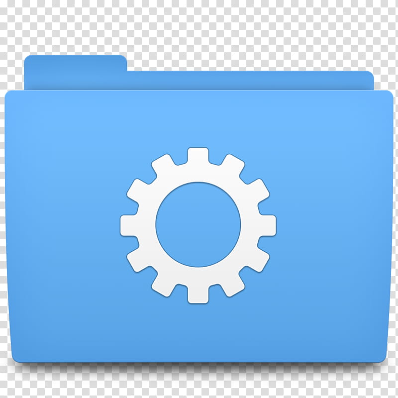 Accio Folder Icons for OSX, Smart, blue folder transparent background PNG clipart