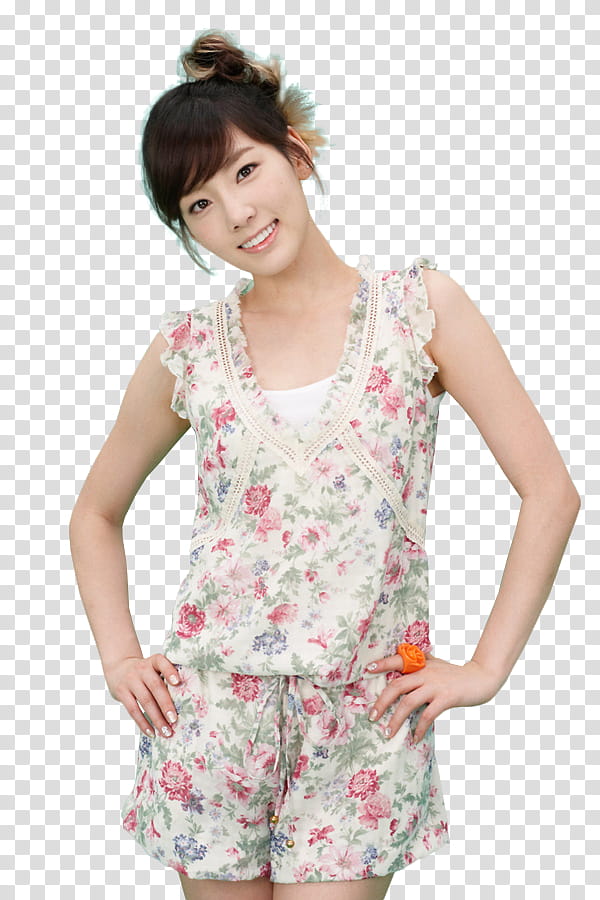 RENDER Kim Taeyeon SNSD ,  transparent background PNG clipart