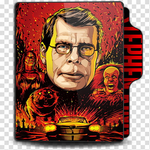 Stephen King movie collection folder icons, Collection transparent background PNG clipart