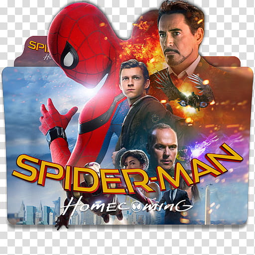 Spider Man Homecoming  Folder Icon v, SpiderManHomecoming_v transparent background PNG clipart