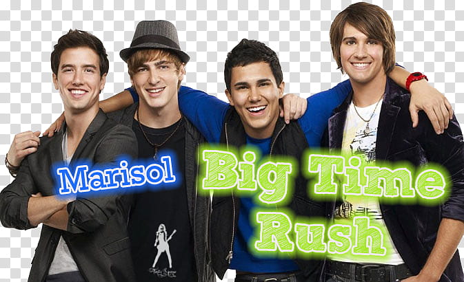 n Big Time Rush transparent background PNG clipart