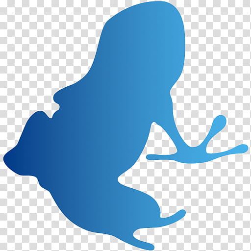 ToxicFrog icon, ToxicFrog, blue frog cip art transparent background PNG clipart