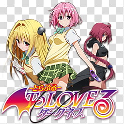 To LOVE Ru Darkness Anime Icon, To_LOVE-Ru_Darkness_ICON_by_Zazuma transparent background PNG clipart