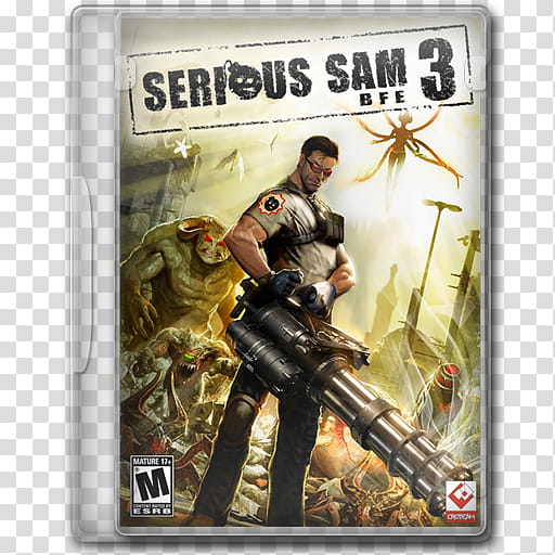 Game Icons , Serious Sam  BFE transparent background PNG clipart