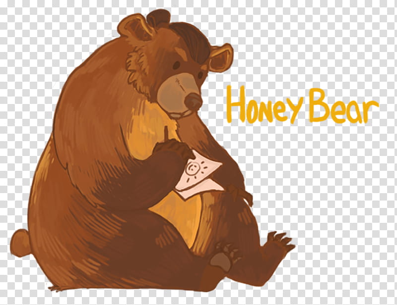 Otter, Bear, Beaver, Cartoon, American Black Bear, Drawing, Raccoon, Care Bears transparent background PNG clipart
