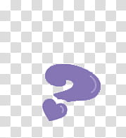 TWICE WHAT IS LOVE , purple question mark transparent background PNG clipart