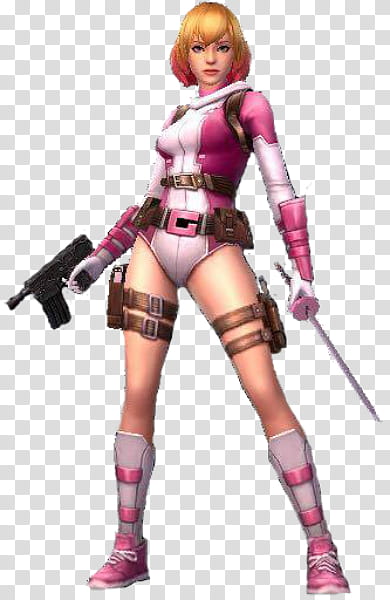 Marvel Future Fight Gwenpool transparent background PNG clipart