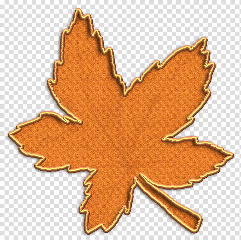 Enchanting Autumn Elements, brown maple leaf illustration transparent background PNG clipart