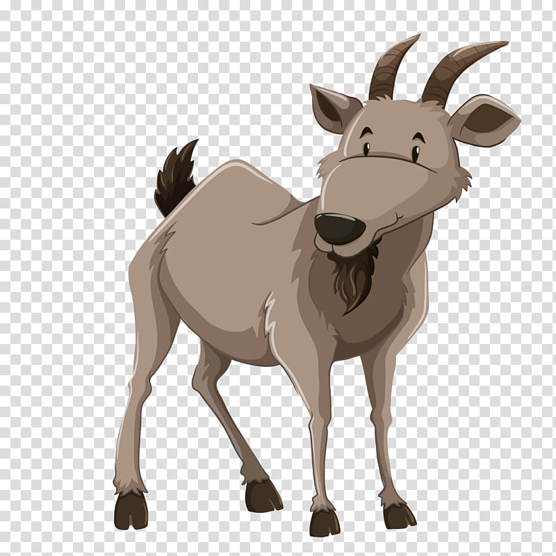 Drawing Of Family, Goat, Cartoon, Goats, Donkey, Deer, Horn, Wildlife transparent background PNG clipart