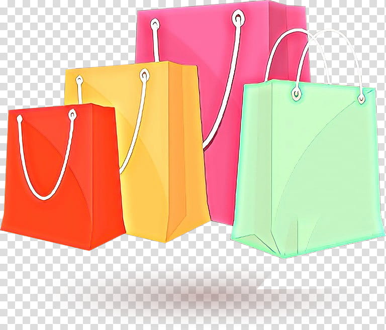 Assorted color paper bag lot illustration, Online shopping Shopping bag,  cartoon shopping bags transparent background PNG clipart