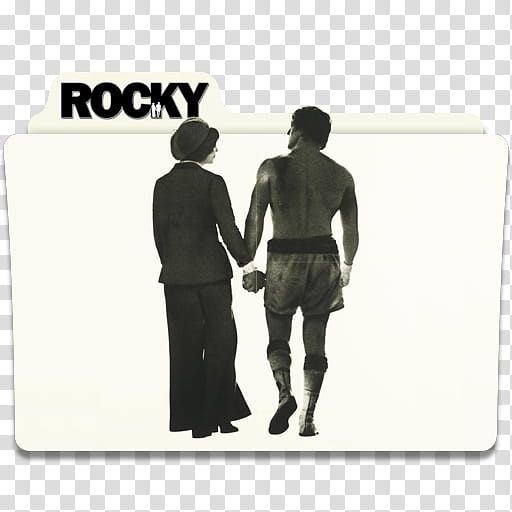 Rocky Collection Folder Icon, Rocky I transparent background PNG clipart