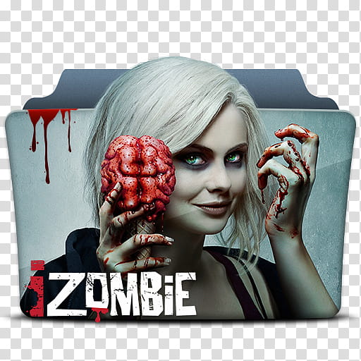 TV Series Folders PACK , iZombie icon transparent background PNG clipart