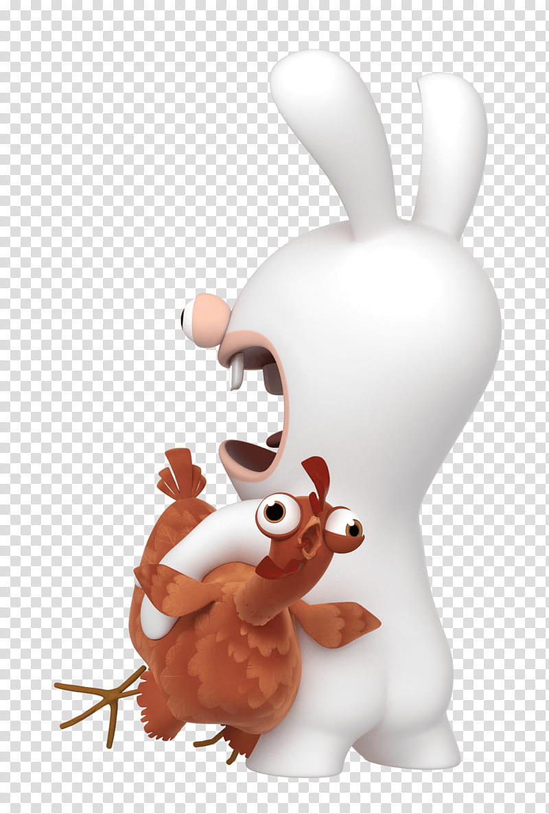 Tv, Raving Rabbids, Video Games, Rabbids Invasion The Interactive Tv Show, Rabbit, Animal Figure, Animation, Rabbits And Hares transparent background PNG clipart