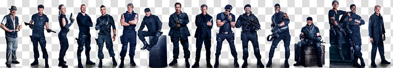 The Expendables  Render x, men's blue apparels transparent background PNG clipart