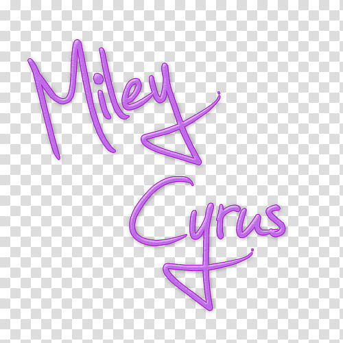 texto miley cirus transparent background PNG clipart