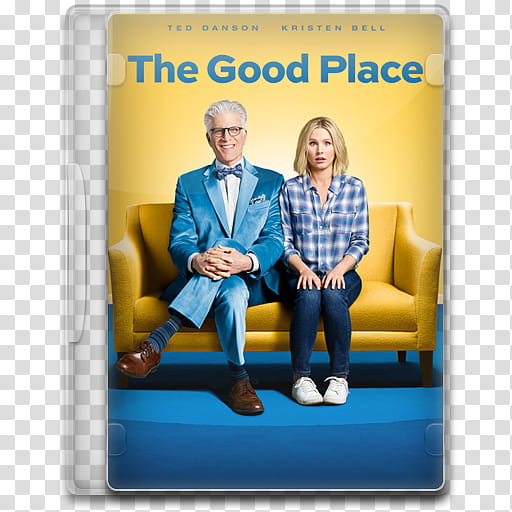 TV Show Icon , The Good Place, closed The Good Place DVD case transparent background PNG clipart