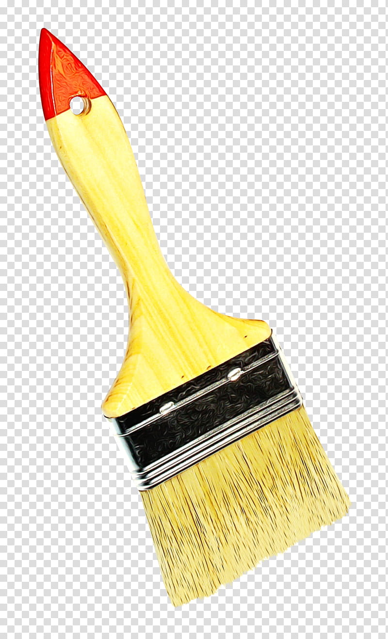 Paint Brush, Paint Brushes, Palette, Painting, Drawing, Color, Microsoft Paint, Yellow transparent background PNG clipart