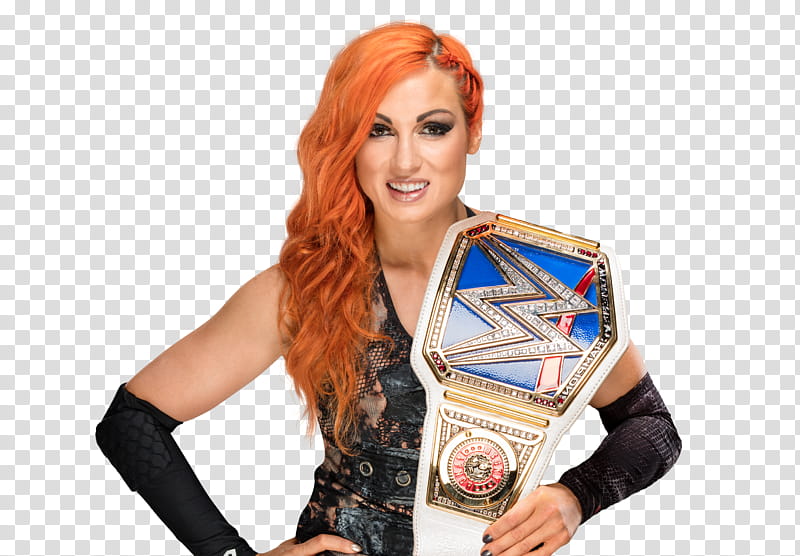 Becky Lynch SD Live Women Champion  transparent background PNG clipart