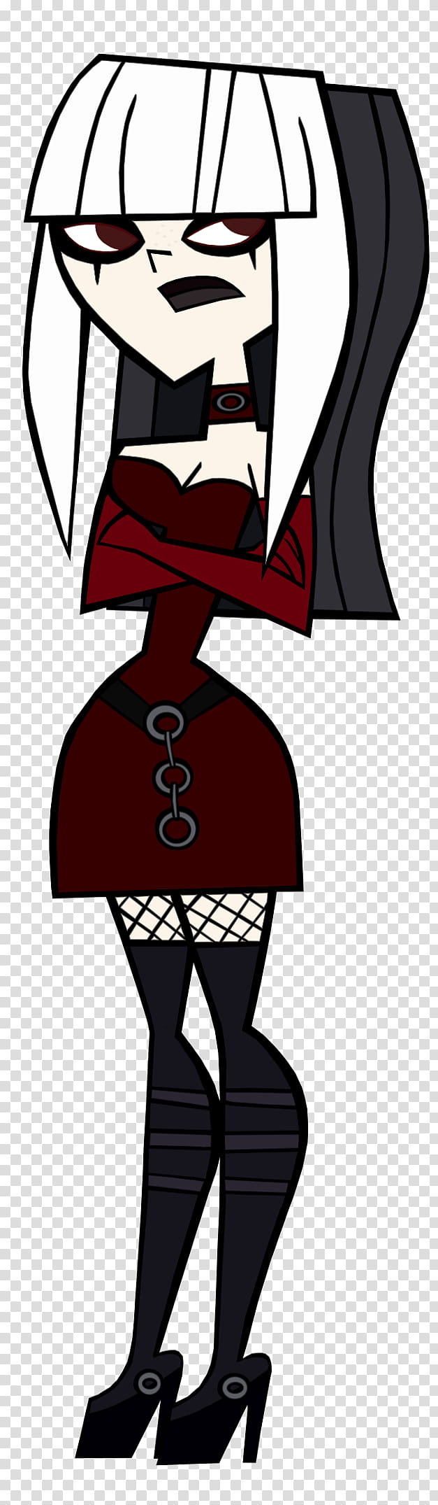 Dress Up Courtney as Crimson transparent background PNG clipart