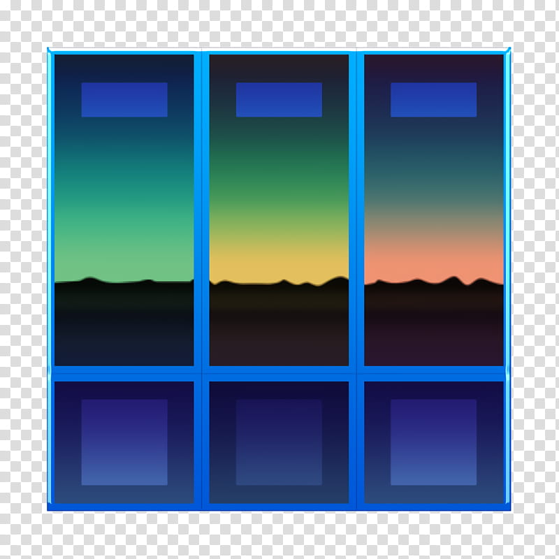 Folder icon Business icon, Blue, Rectangle, Sky, Colorfulness, Square, Electric Blue, Window transparent background PNG clipart