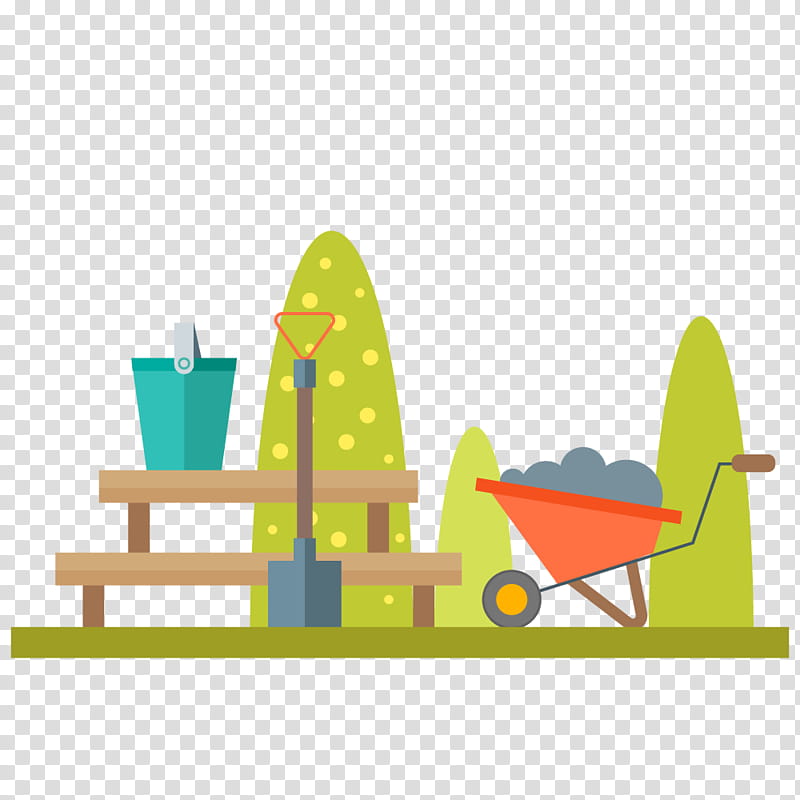 Cartoon Grass, Landscape Architect, Architecture, Garden, Vehicle transparent background PNG clipart