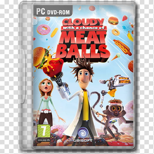 Game Icons , Cloudy with a Chance of Meatballs transparent background PNG clipart
